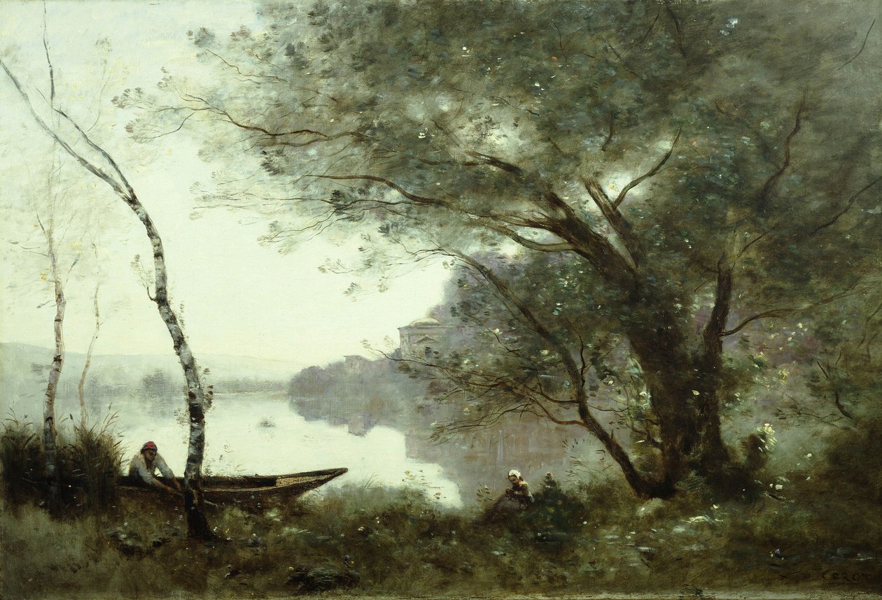 A Mortefontaine hajós alkotó: Jean Baptiste Camille Corot