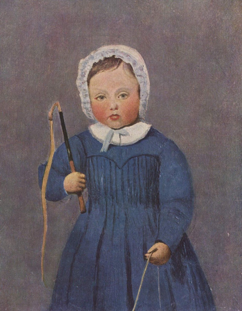 Louis Robert gyerekkorában alkotó: Jean Baptiste Camille Corot