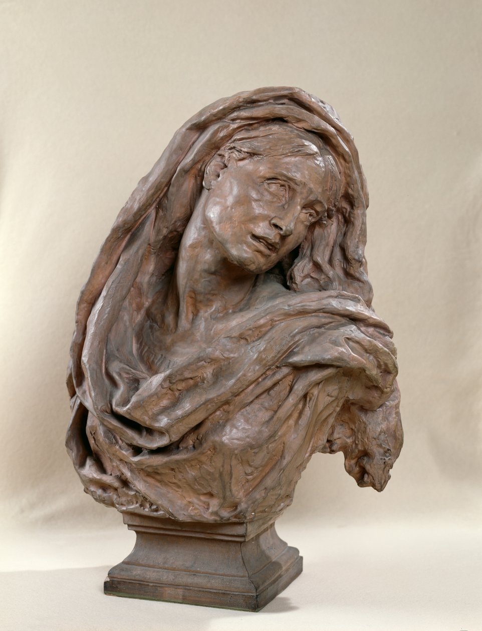 Mater Dolorosa, 1869-70 (terrakotta) alkotó: Jean Baptiste Carpeaux