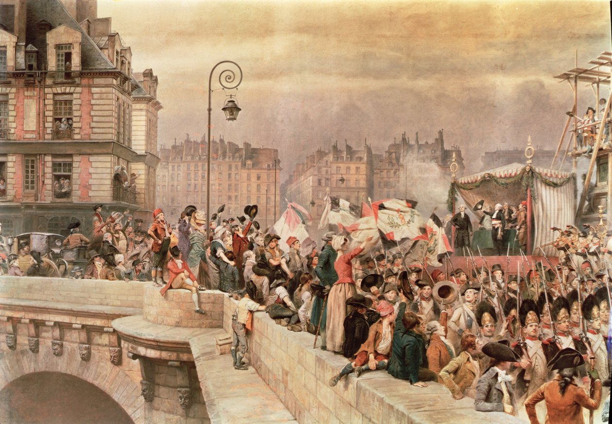 Az önkéntesek távozása 1792 (wc papíron 1907) alkotó: Jean Baptiste Edouard Detaille