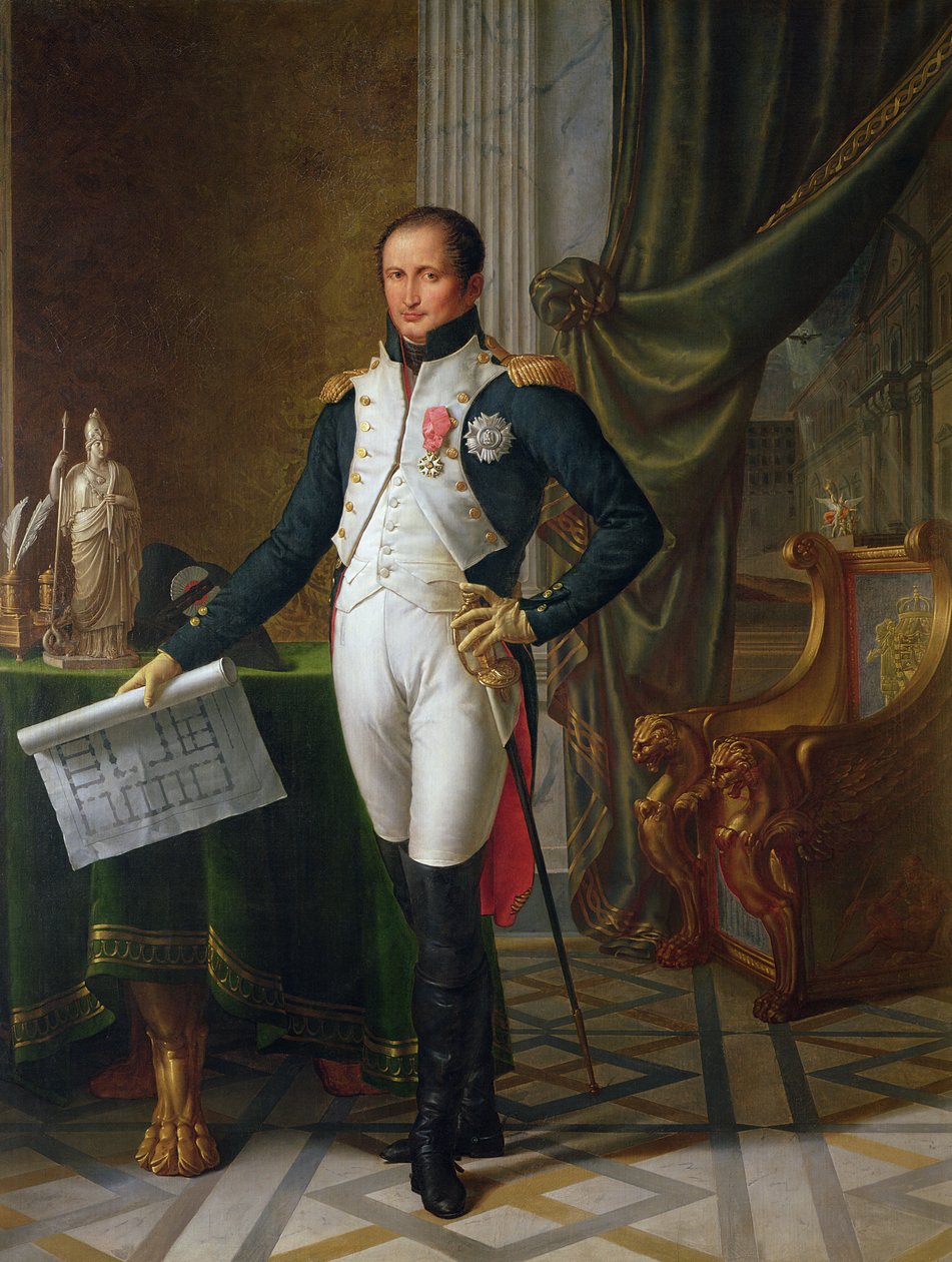 Joseph Bonaparte (1768-1844) spanyol király portréja, 1808 alkotó: Jean Baptiste Joseph Wicar