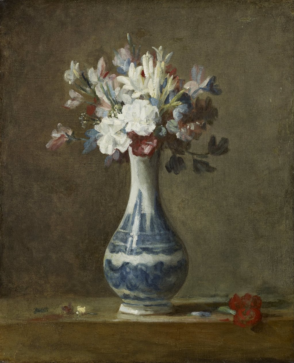 Egy virágváza alkotó: Jean Baptiste Simeon Chardin