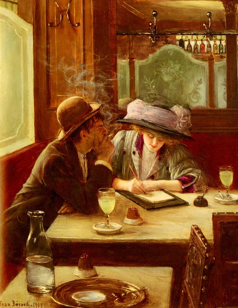 A levél alkotó: Jean Beraud