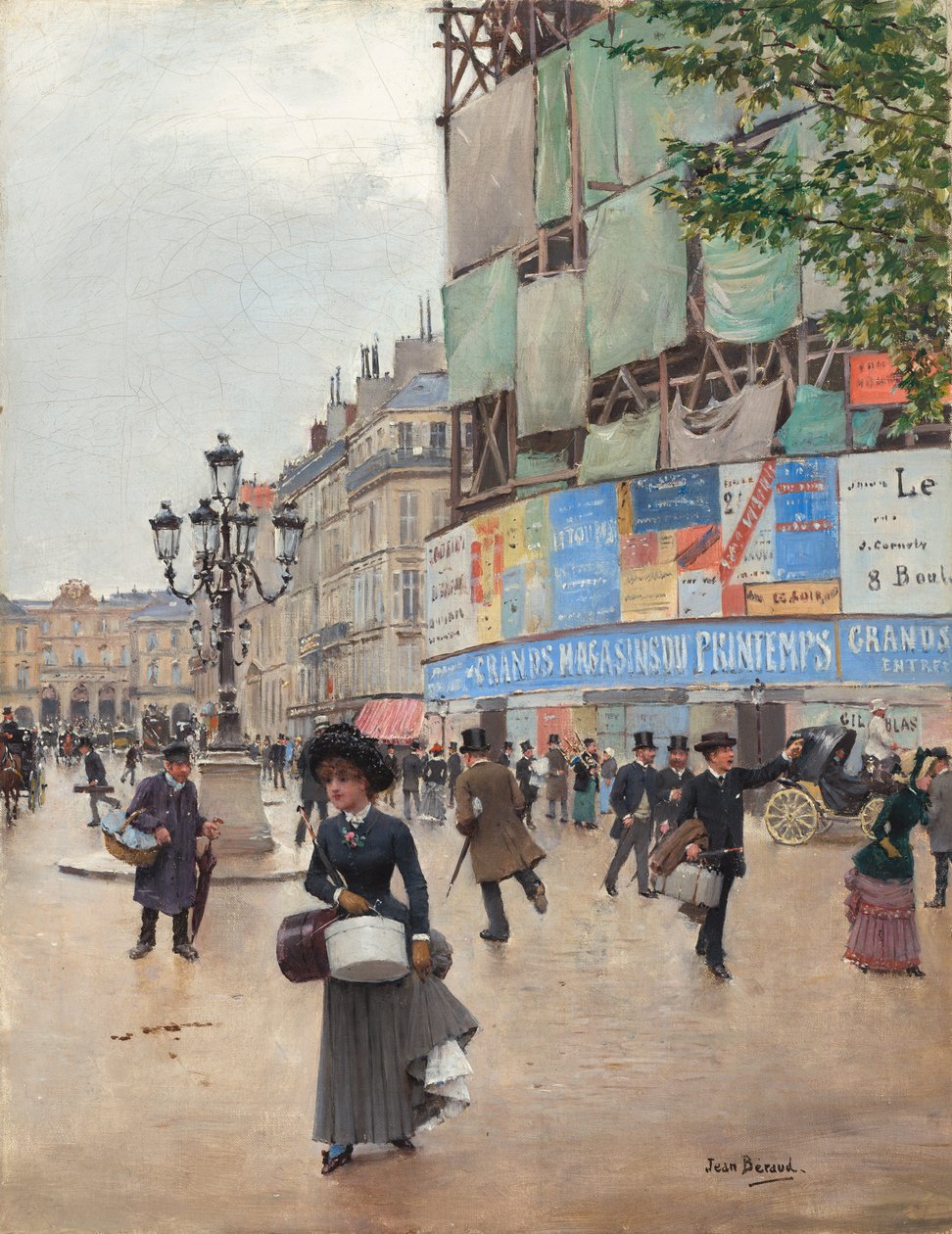 Párizs, rue du Havre alkotó: Jean Beraud