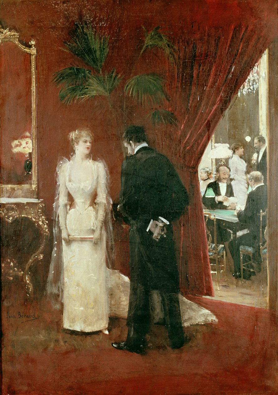 Magánbeszélgetés, 1904 alkotó: Jean Beraud