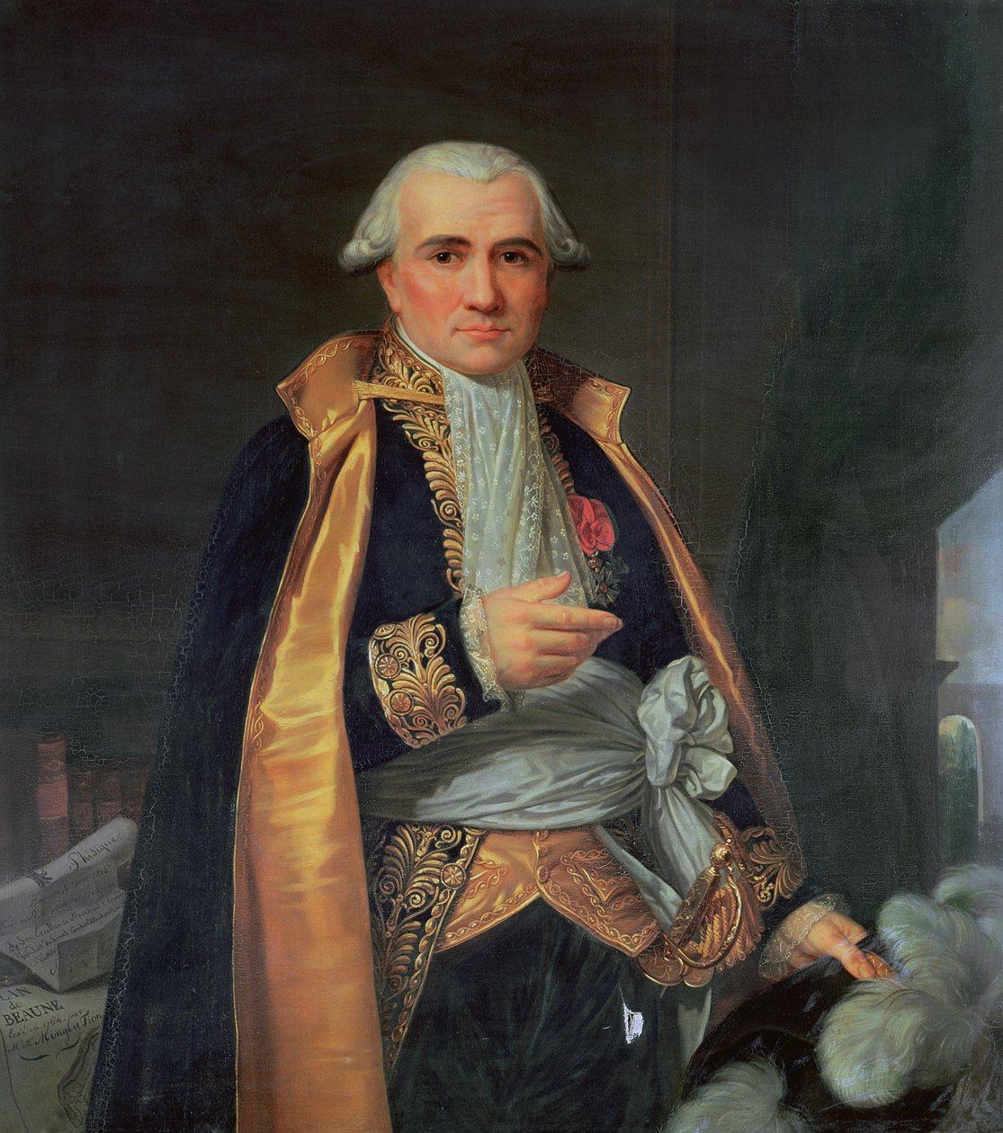 Gaspard Monge (1746-1818) Peluse grófjának portréja, 1841 körül alkotó: Jean Claude Naigeon