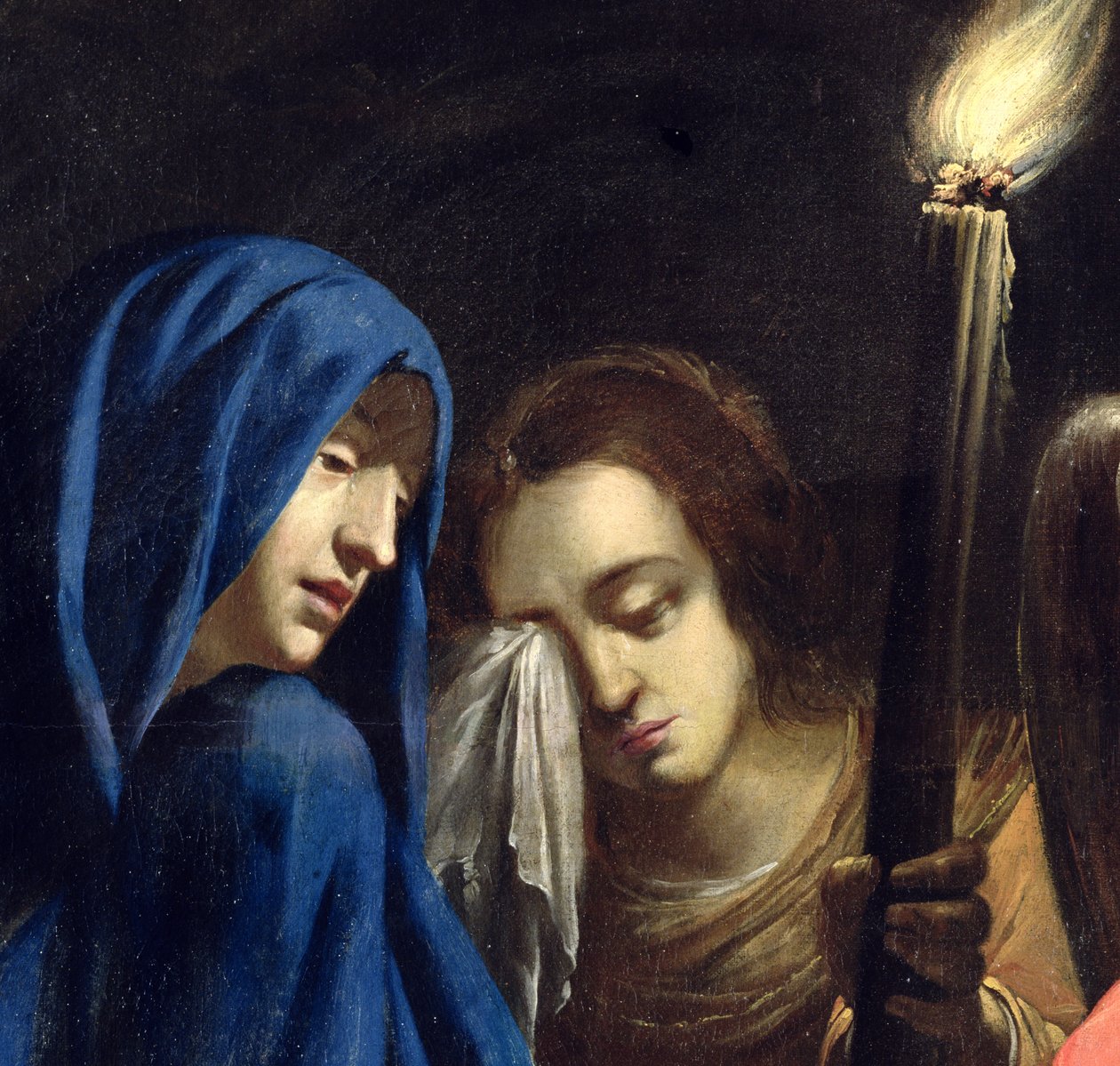 Krisztus siralma, 1636 (39317. részlet) alkotó: Jean Daret