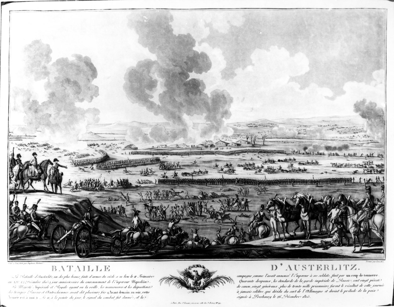 Az austerlitzi csata, 1805. december 2 alkotó: Jean Duplessi Bertaux