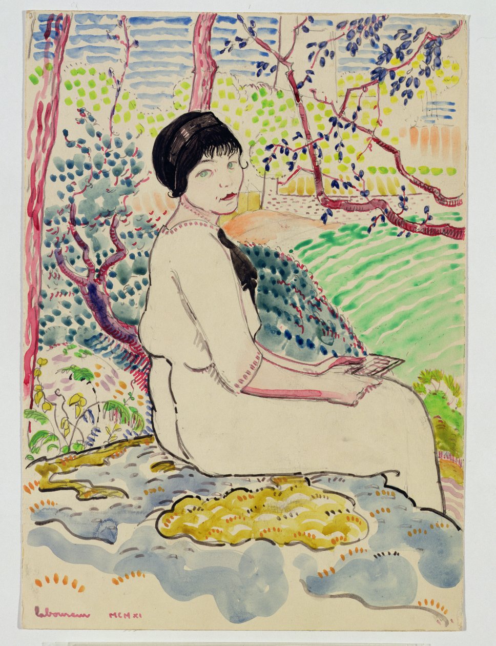 A levél, 1911 alkotó: Jean Emile Laboureur