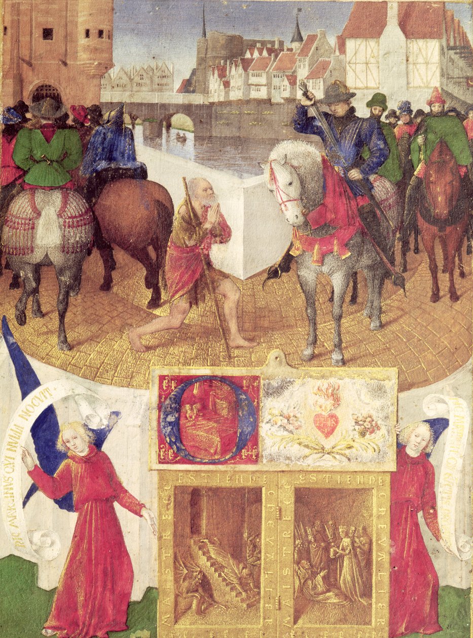 Szent Márton alkotó: Jean Fouquet