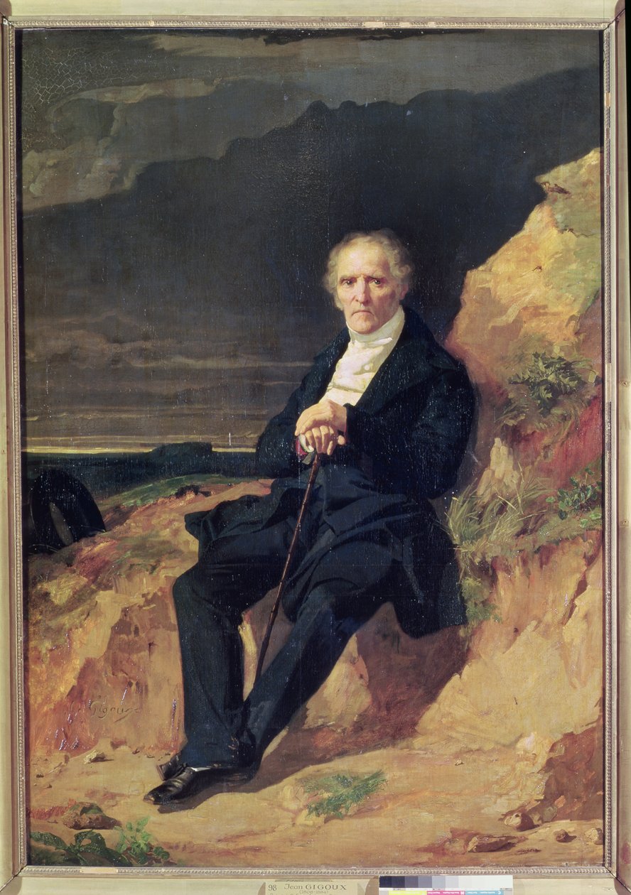 Charles Fourier (1772-1837) portréja alkotó: Jean Francois Gigoux