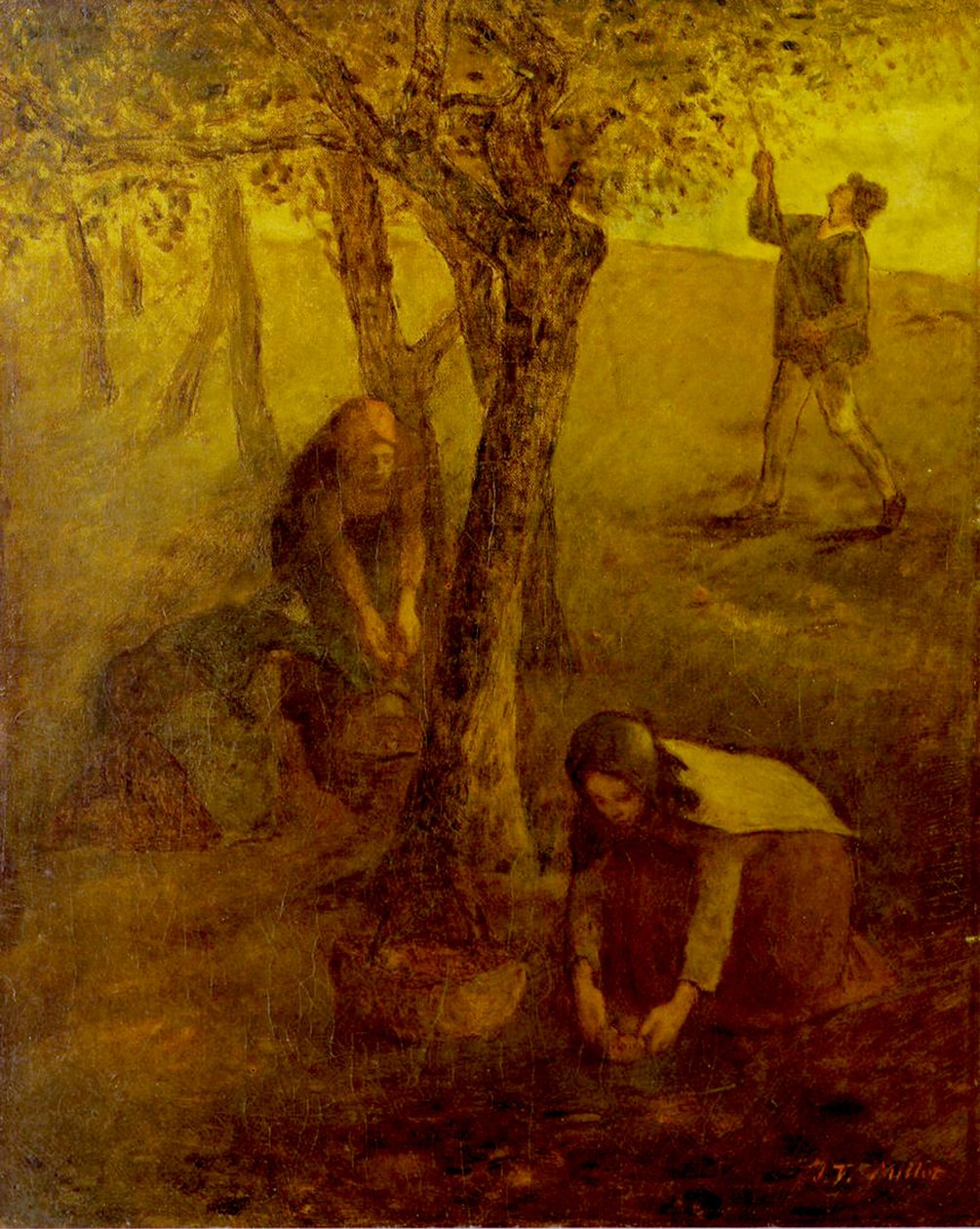 Almagyűjtés alkotó: Jean Francois I Millet