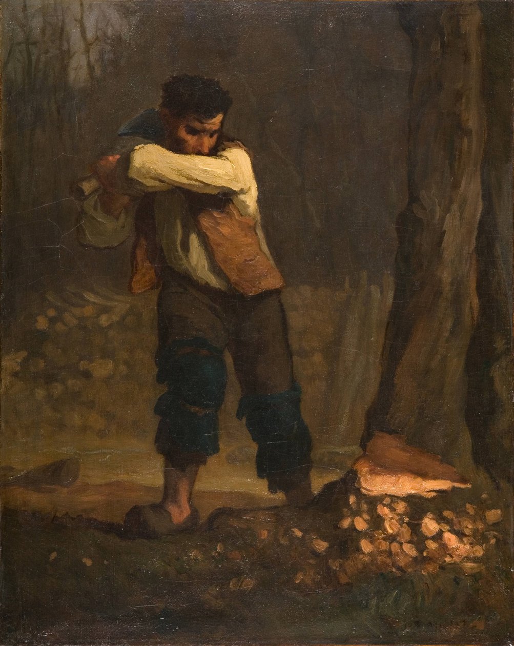 Favágó alkotó: Jean Francois Millet