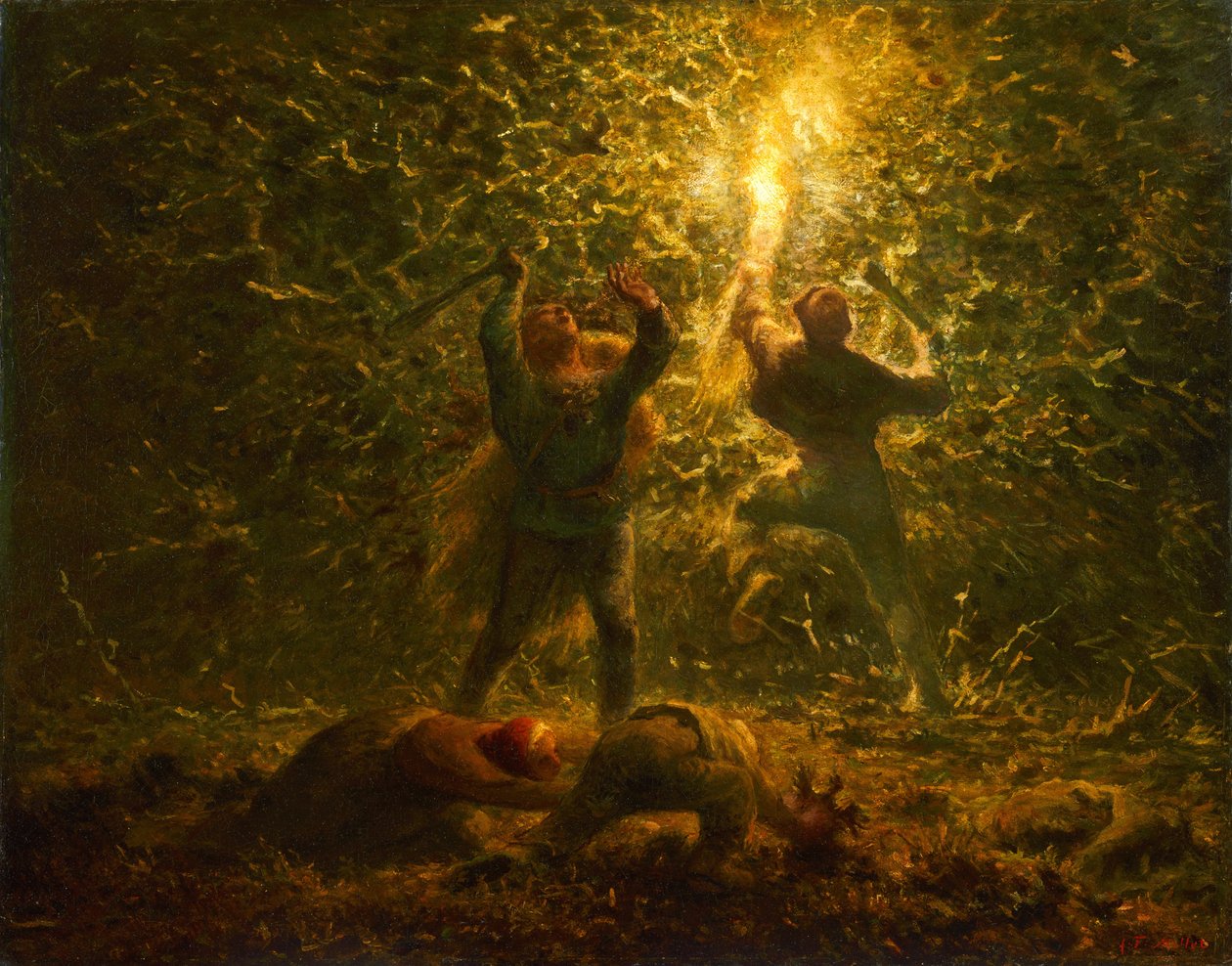 Madarak-fészek alkotó: Jean Francois Millet