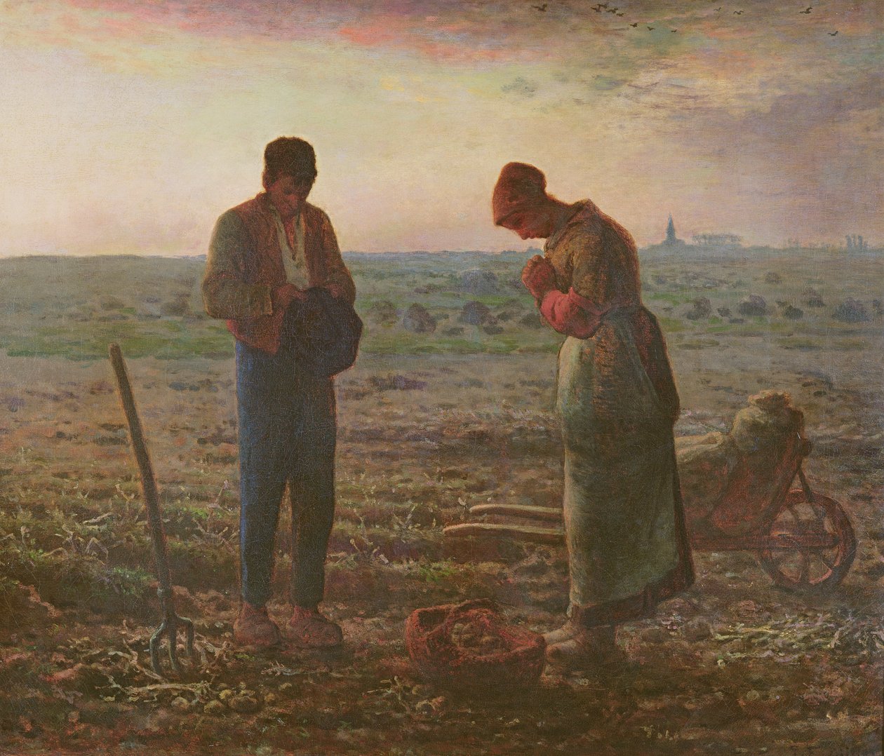 Az Angelus, 1857-59 alkotó: Jean Francois Millet