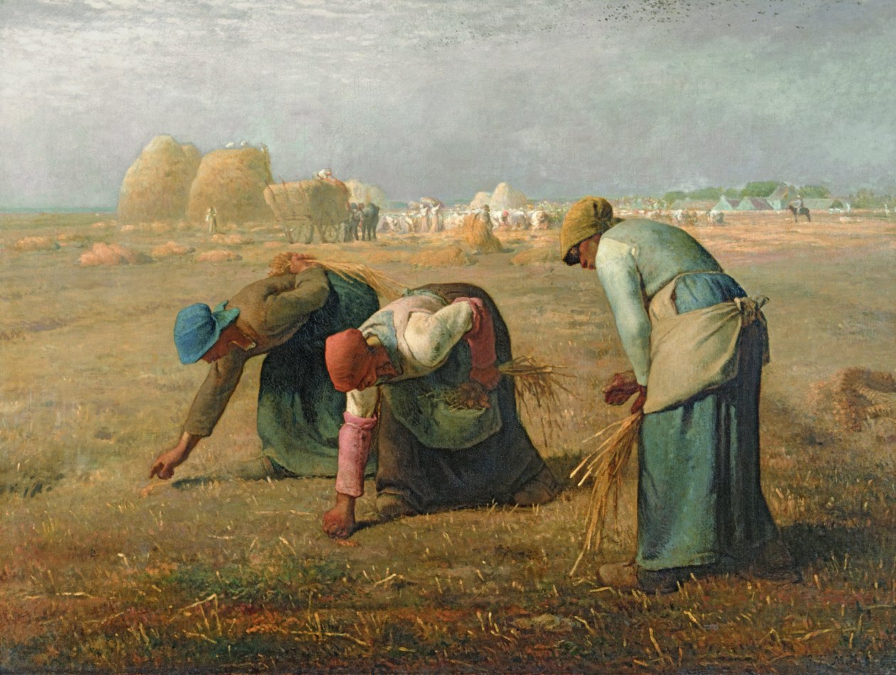 Gleaners, 1857 alkotó: Jean Francois Millet