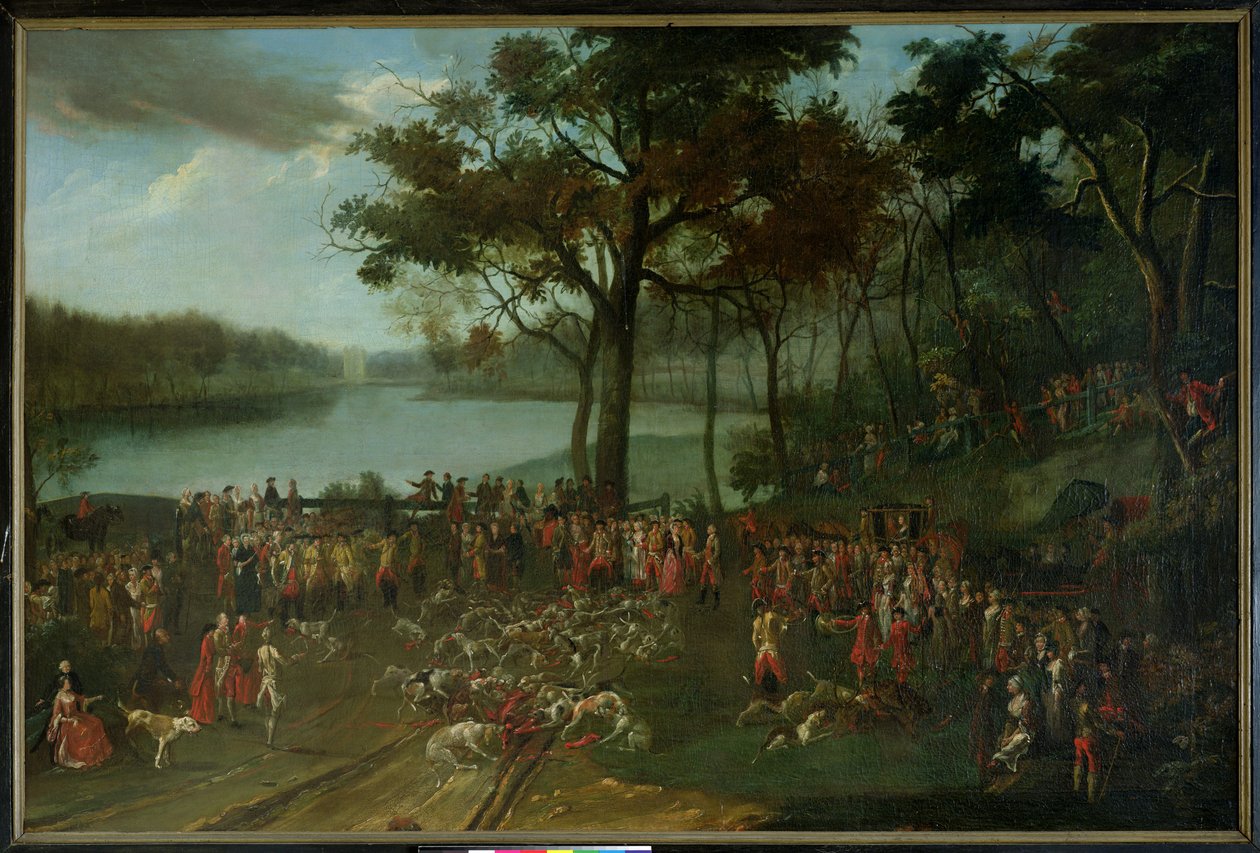 Az Etangs de Commelles-i kőbánya 1771-ben alkotó: Jean Francois Perdrix