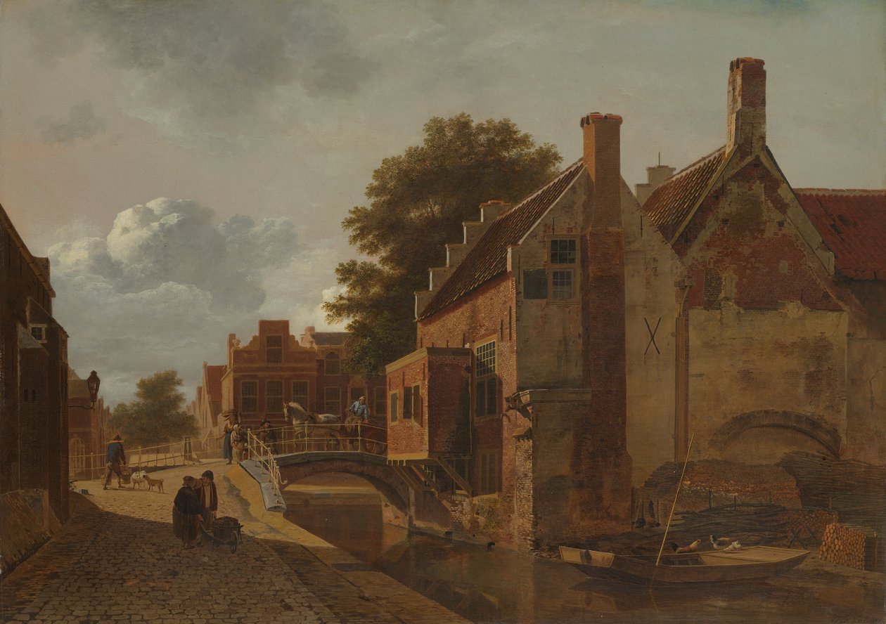 A hágai Kalvermarkt alkotó: Jean François Valois
