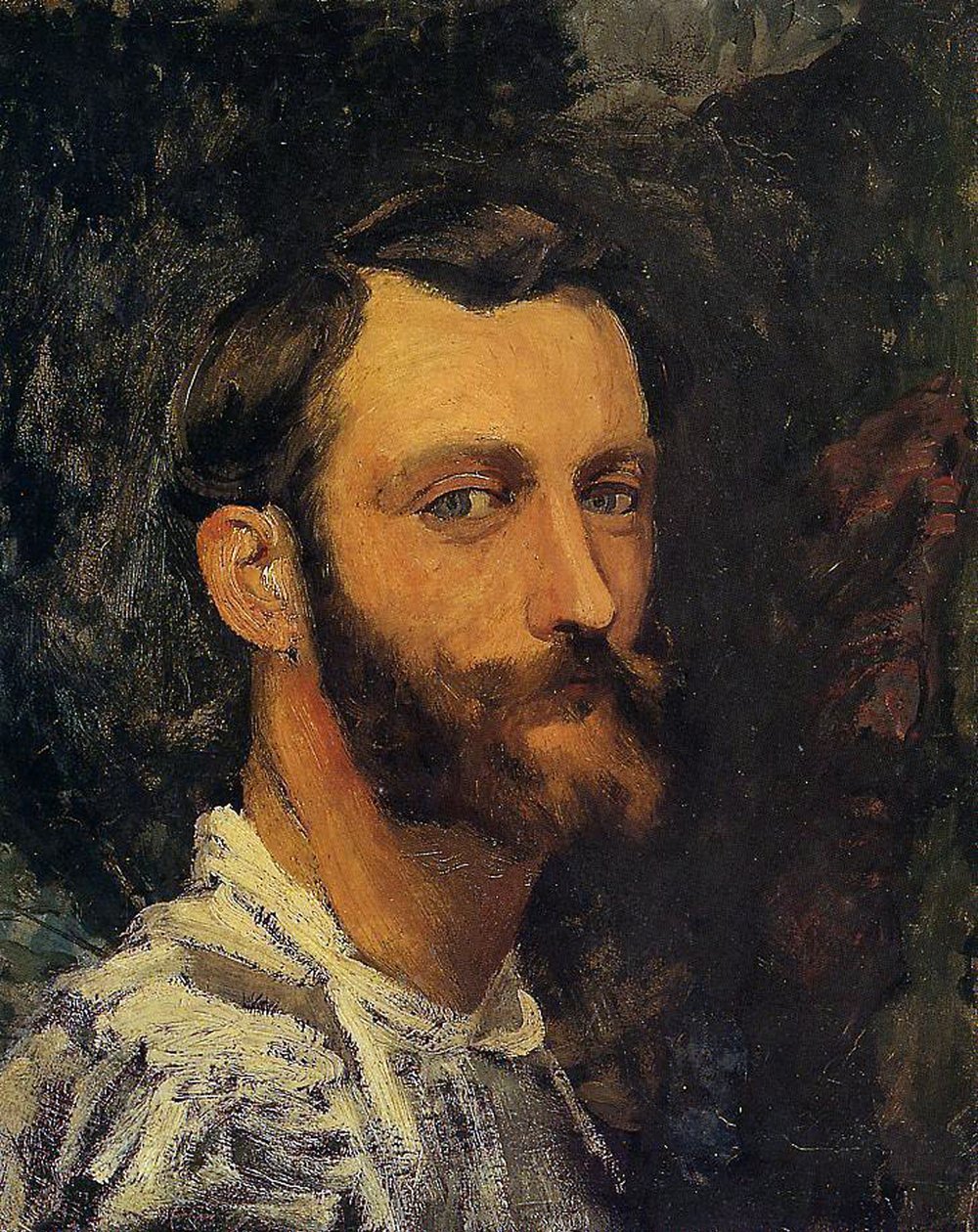 Önarckép alkotó: Jean Frederic Bazille
