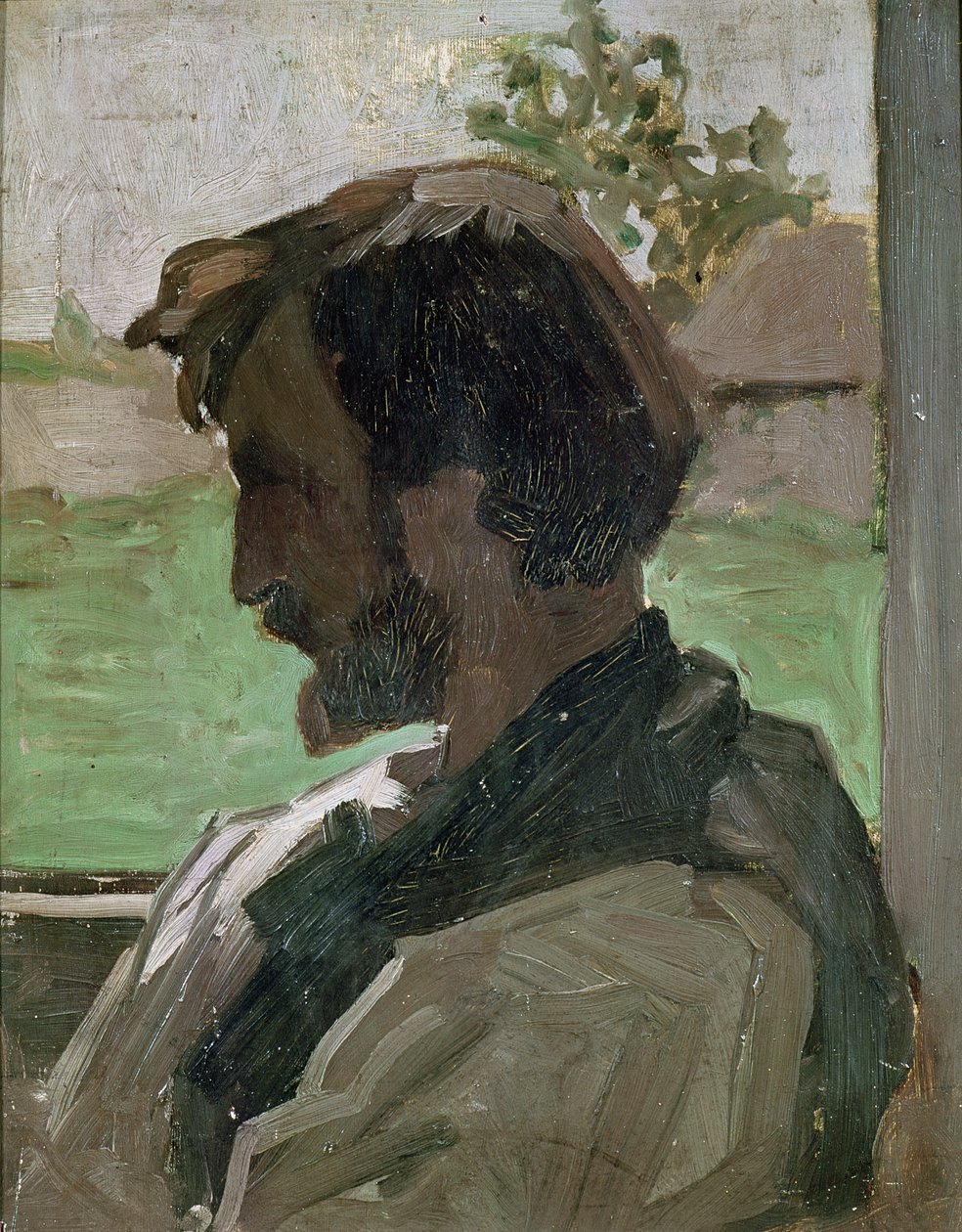 Önarckép Saint-Saveurben, 1868 alkotó: Jean Frederic Bazille