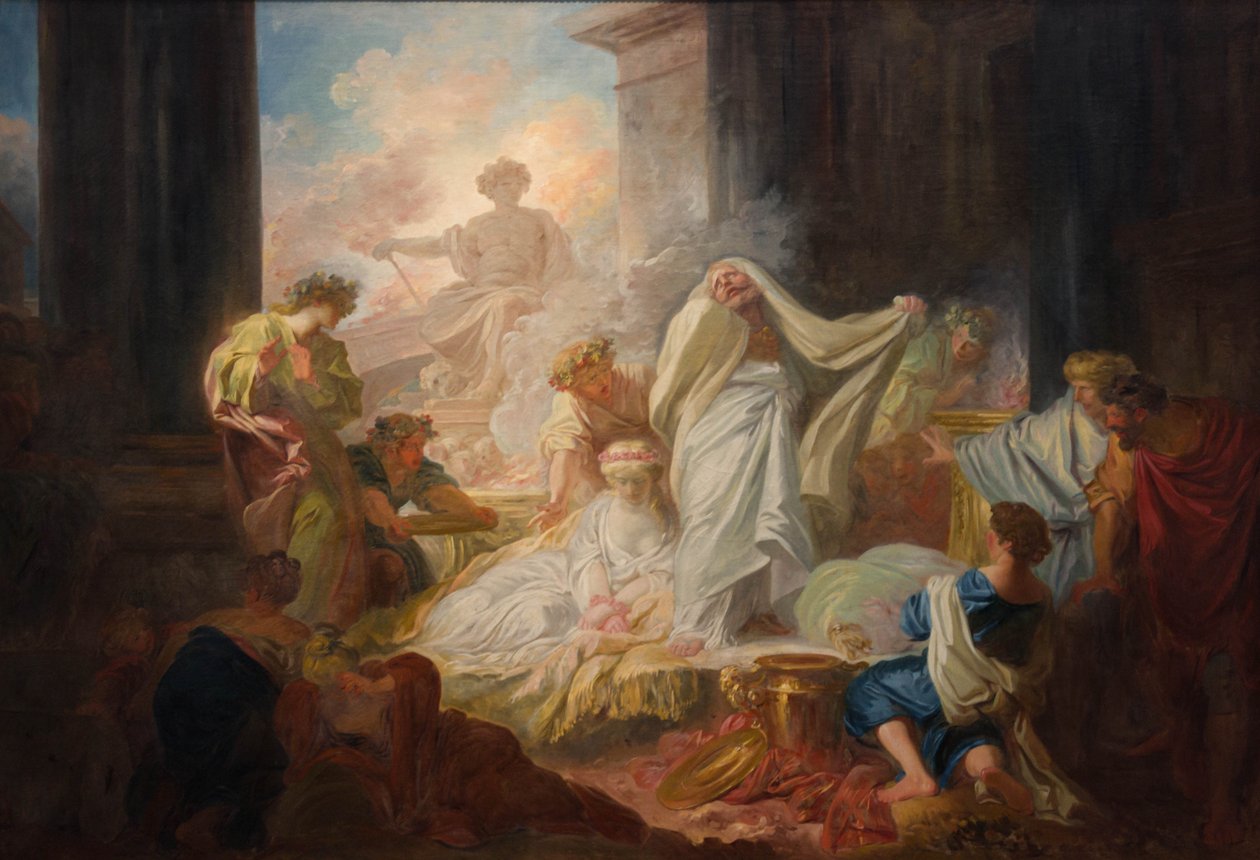 Coresus és Callirrhoé alkotó: Jean Honore Fragonard