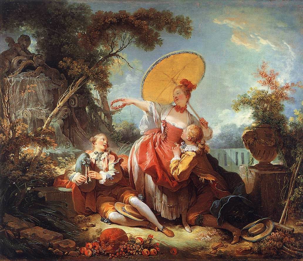 A zenei verseny alkotó: Jean Honore Fragonard