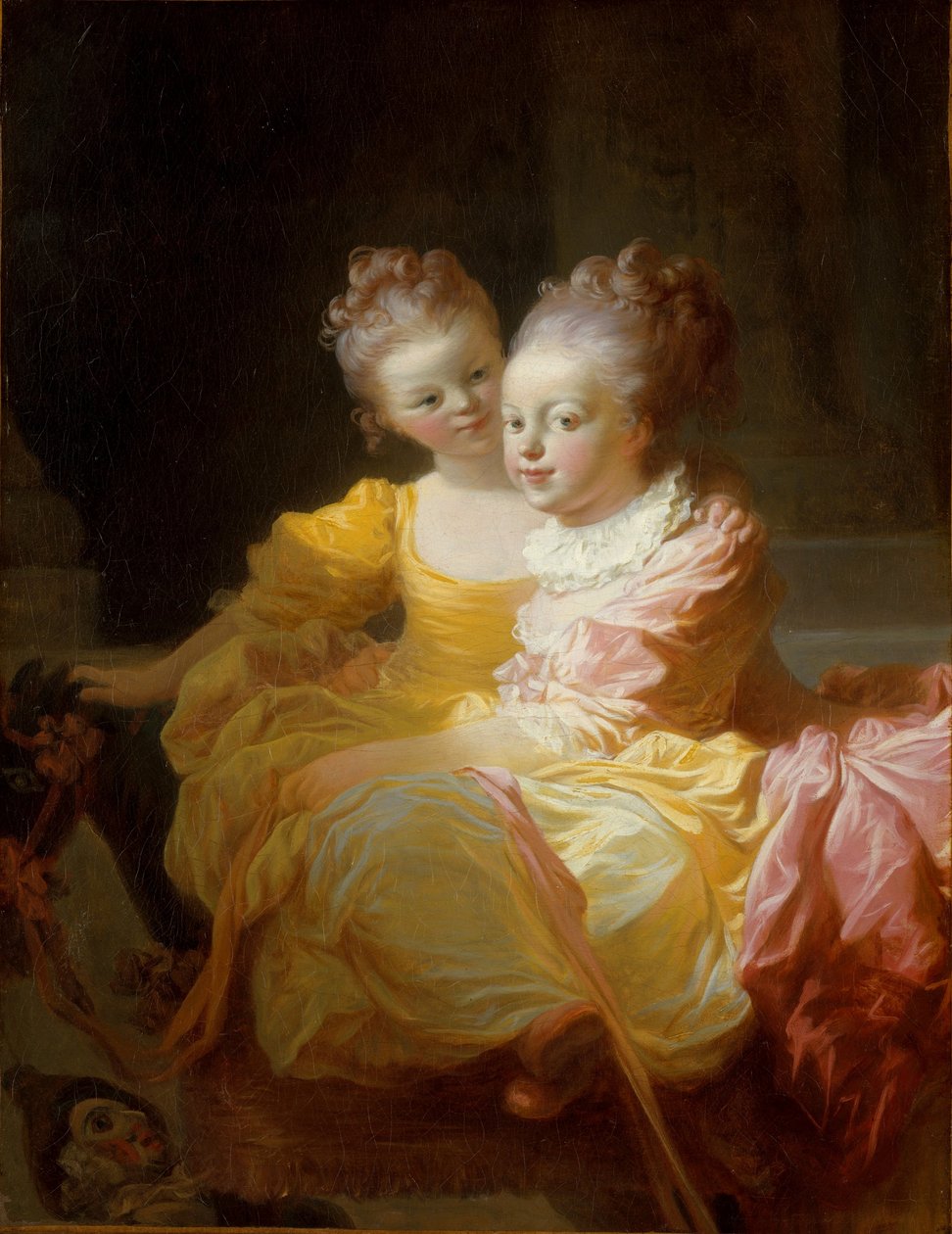 a két nővér alkotó: Jean Honore Fragonard