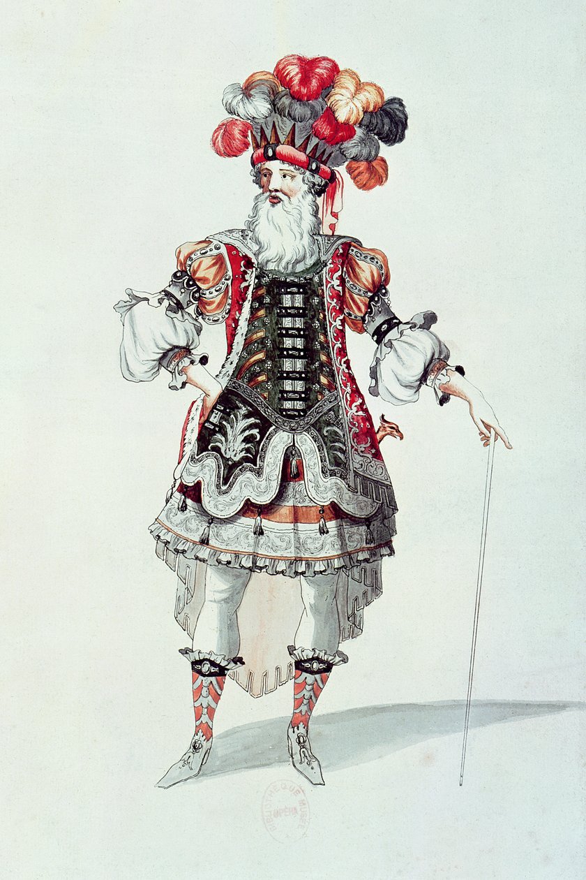 Balett jelmez alkotó: Jean II Berain