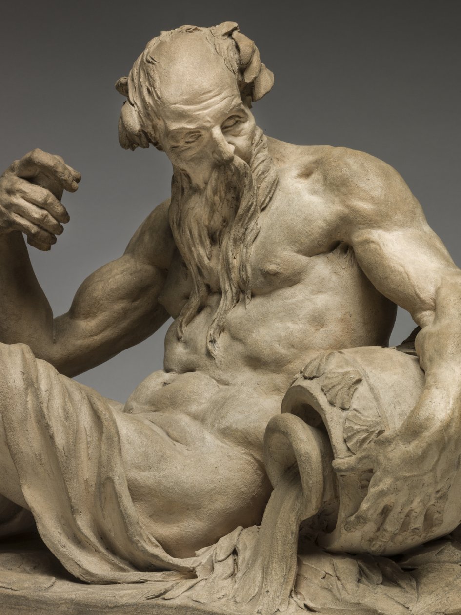 River God, 1755 (terrakotta) alkotó: Jean Jacques Caffieri