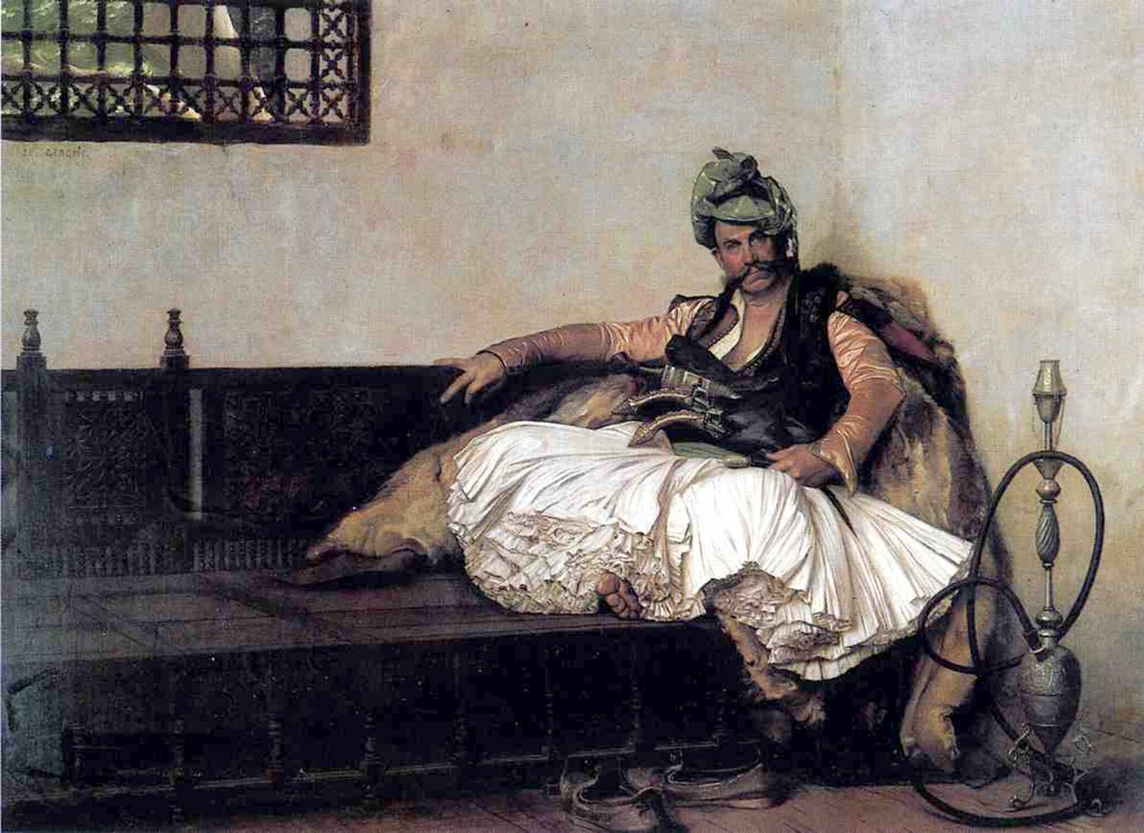 Bashi-Bouzouk Chief, c.1881 alkotó: Jean Leon Gerome