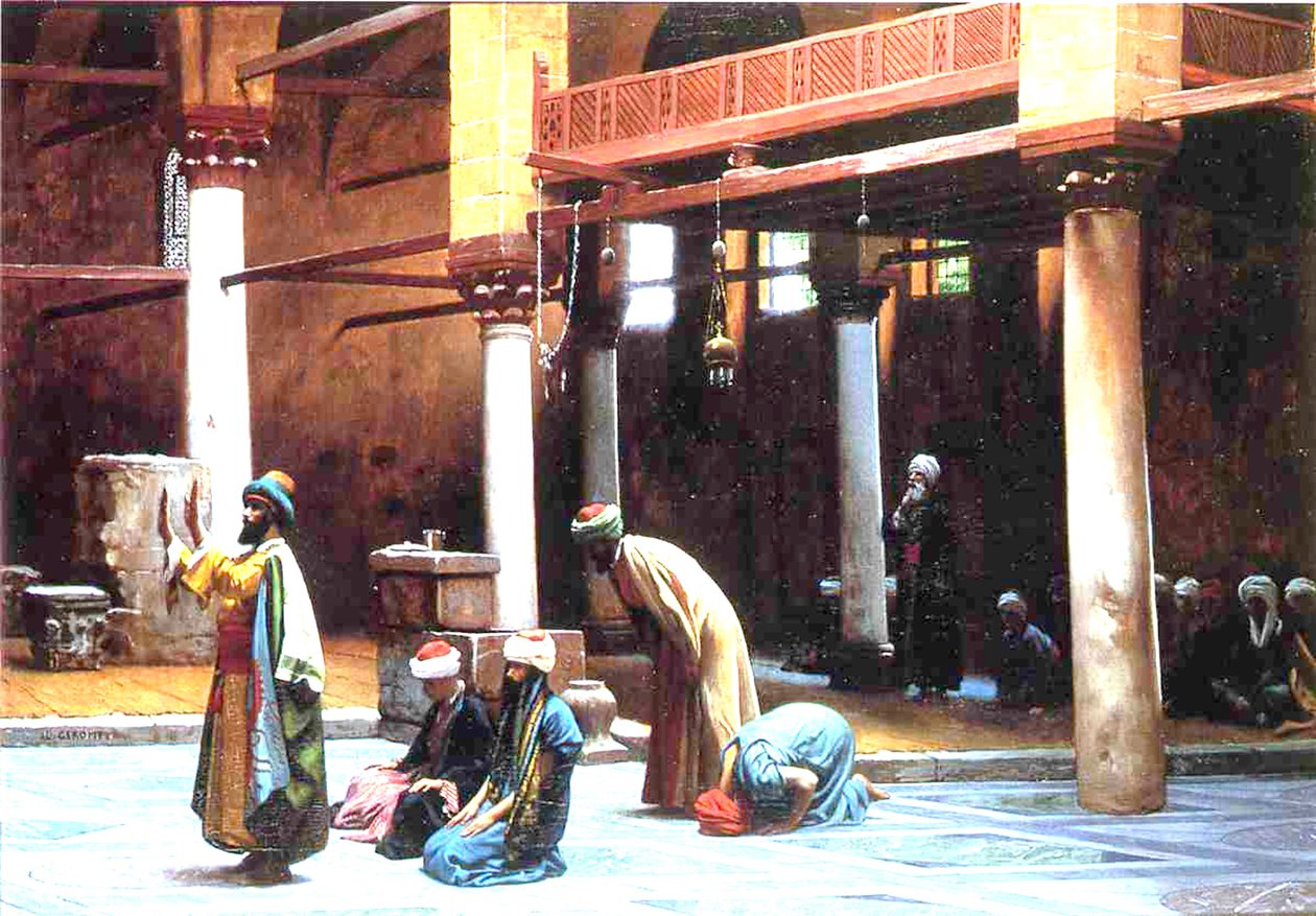 Imádság a mecsetben, 1892 alkotó: Jean Leon Gerome
