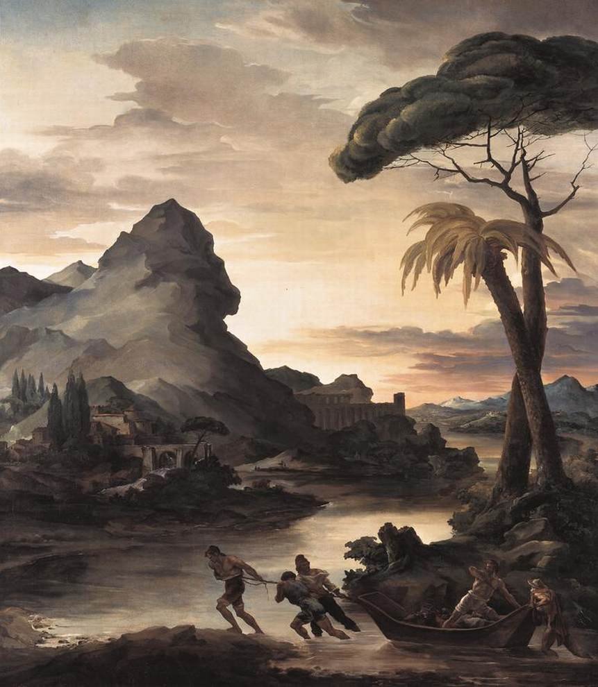 Hősies táj halászokkal alkotó: Theodore Gericault