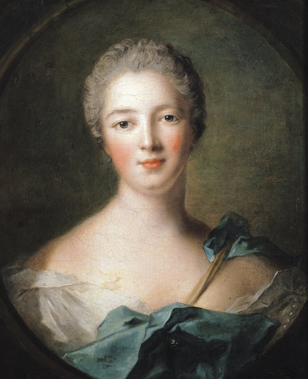 Madame de Pompadour (1721-64) 1748 alkotó: Jean Marc Nattier