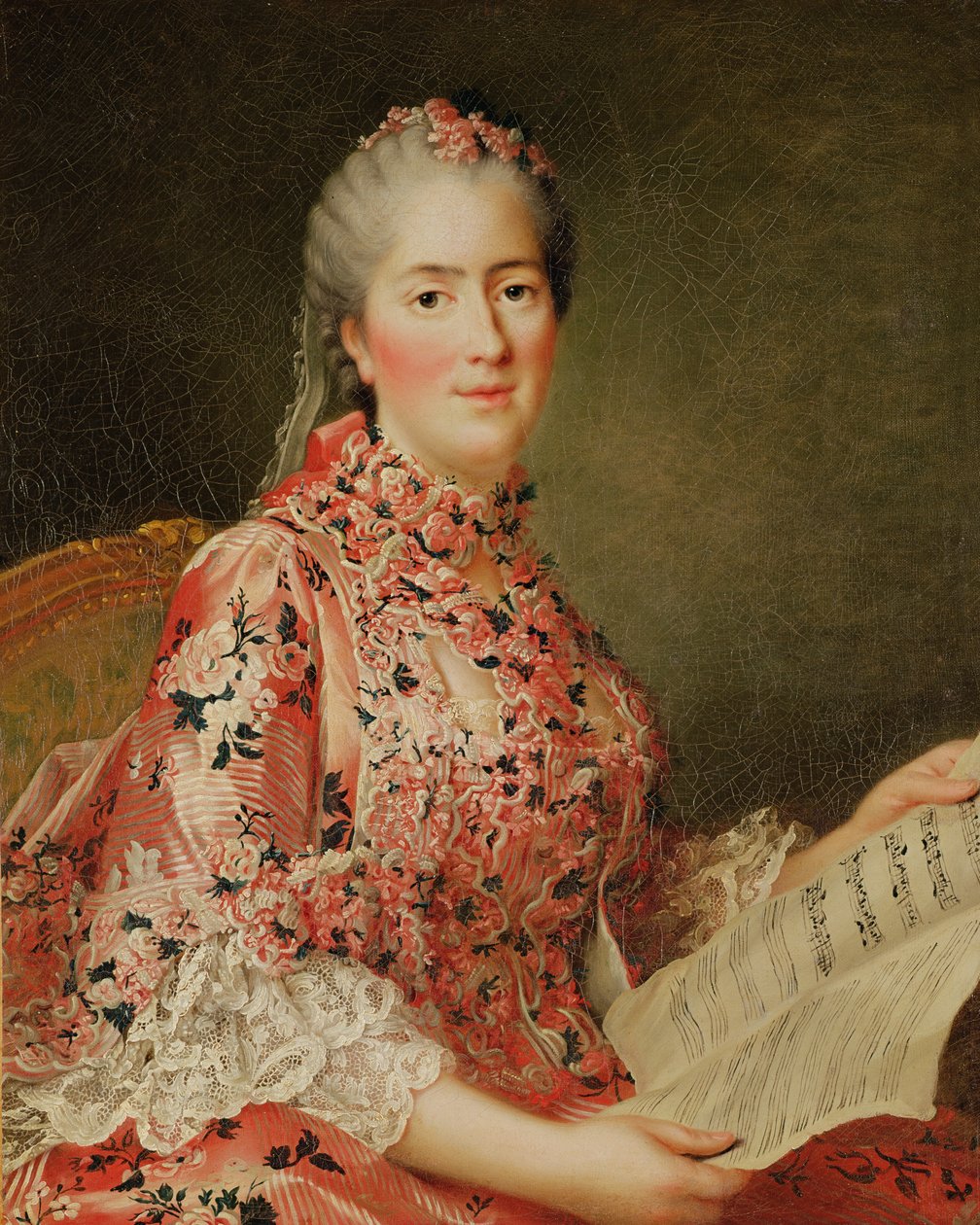 Francia Victoire portréja (1733-99) alkotó: Jean Marc Nattier