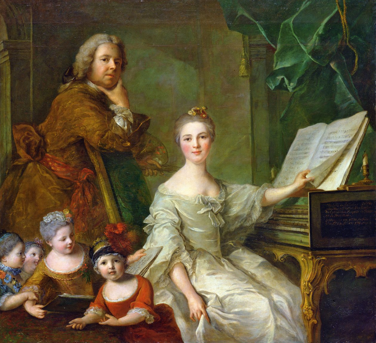 A művész és családja, 1730-62 alkotó: Jean Marc Nattier