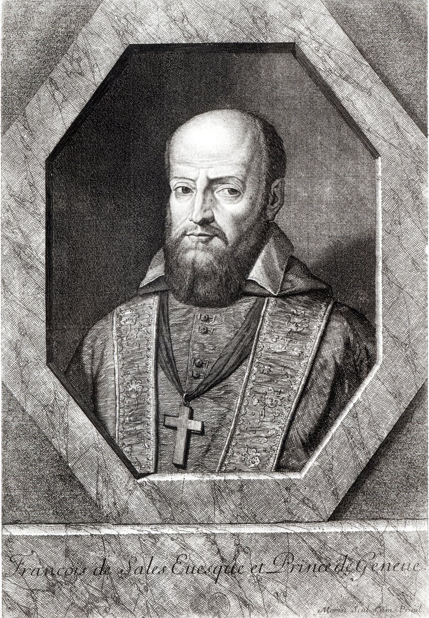 Francois de Sales (1567-1622) portréja alkotó: Jean Morin