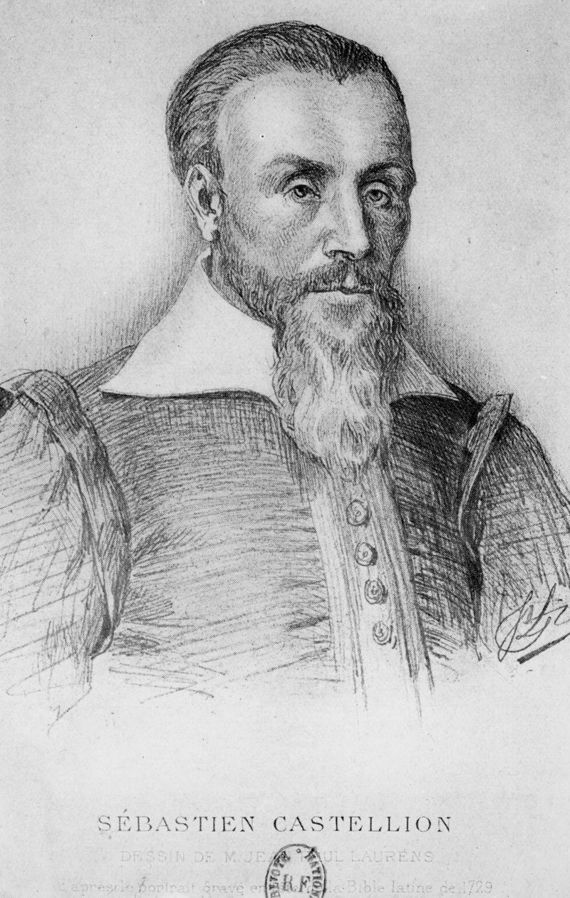 Sebastien Castellion alkotó: Jean Paul Laurens