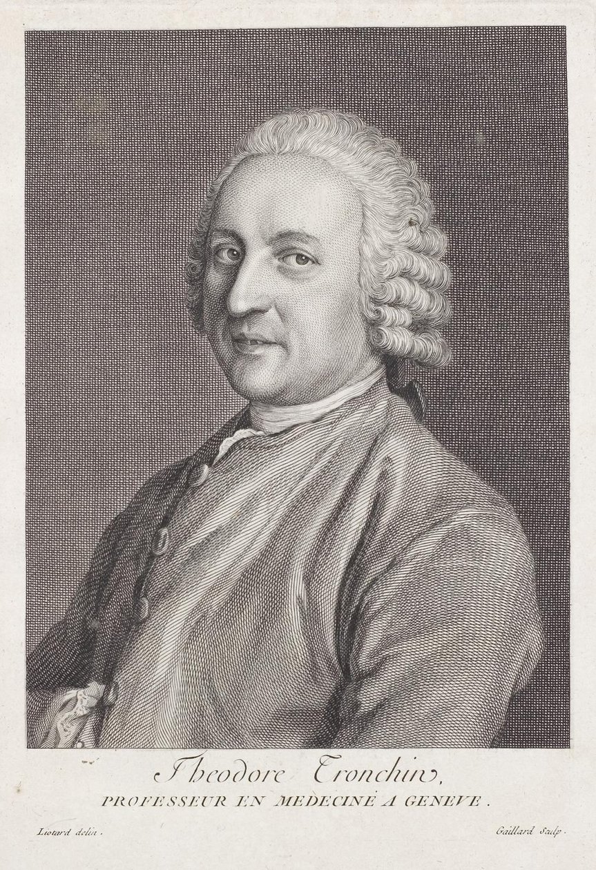 Theodore Tronchin alkotó: Jean Étienne Liotard