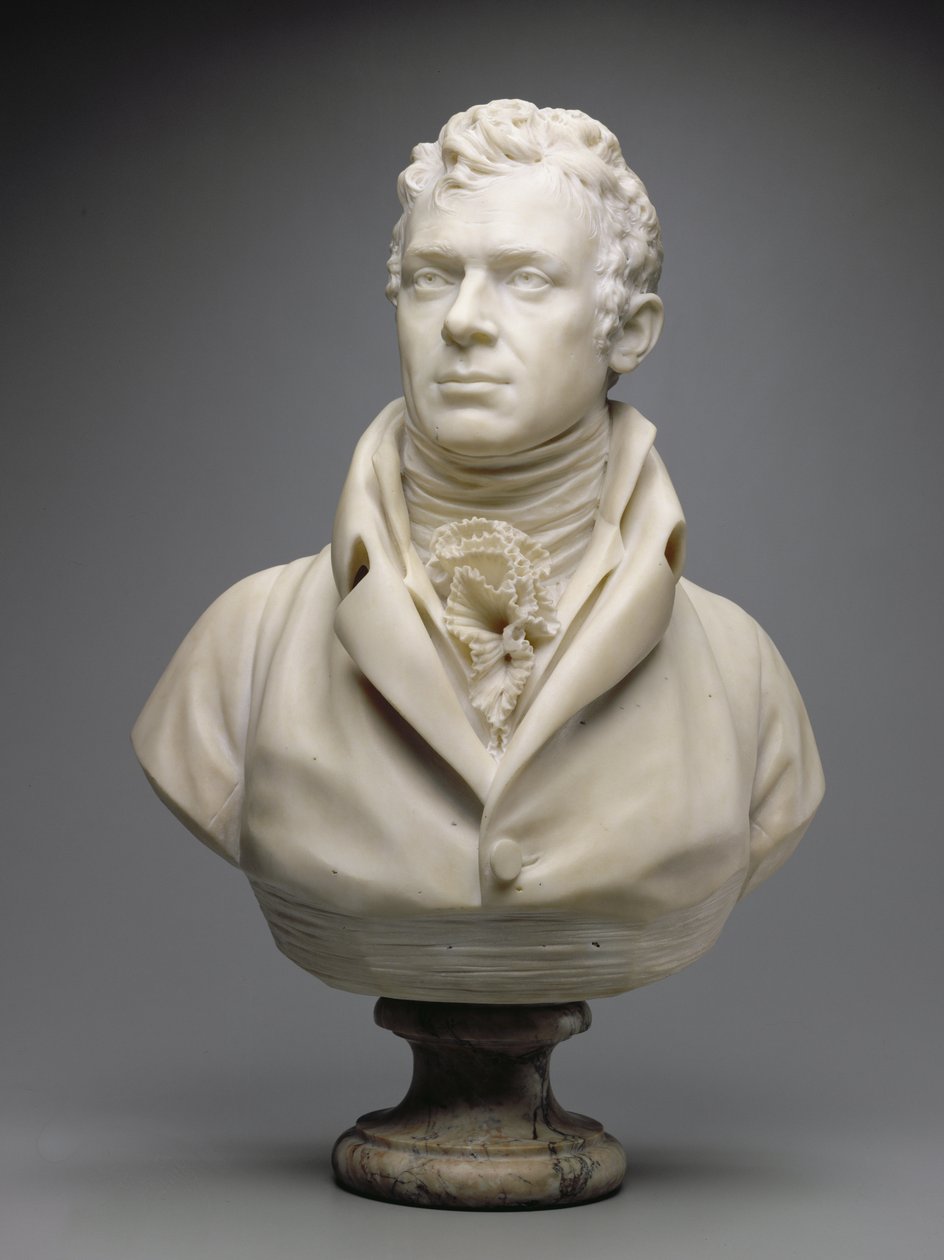 Robert Fulton, 1804 körül (márvány) (lásd még: 345578-79) alkotó: Jean Antoine Houdon