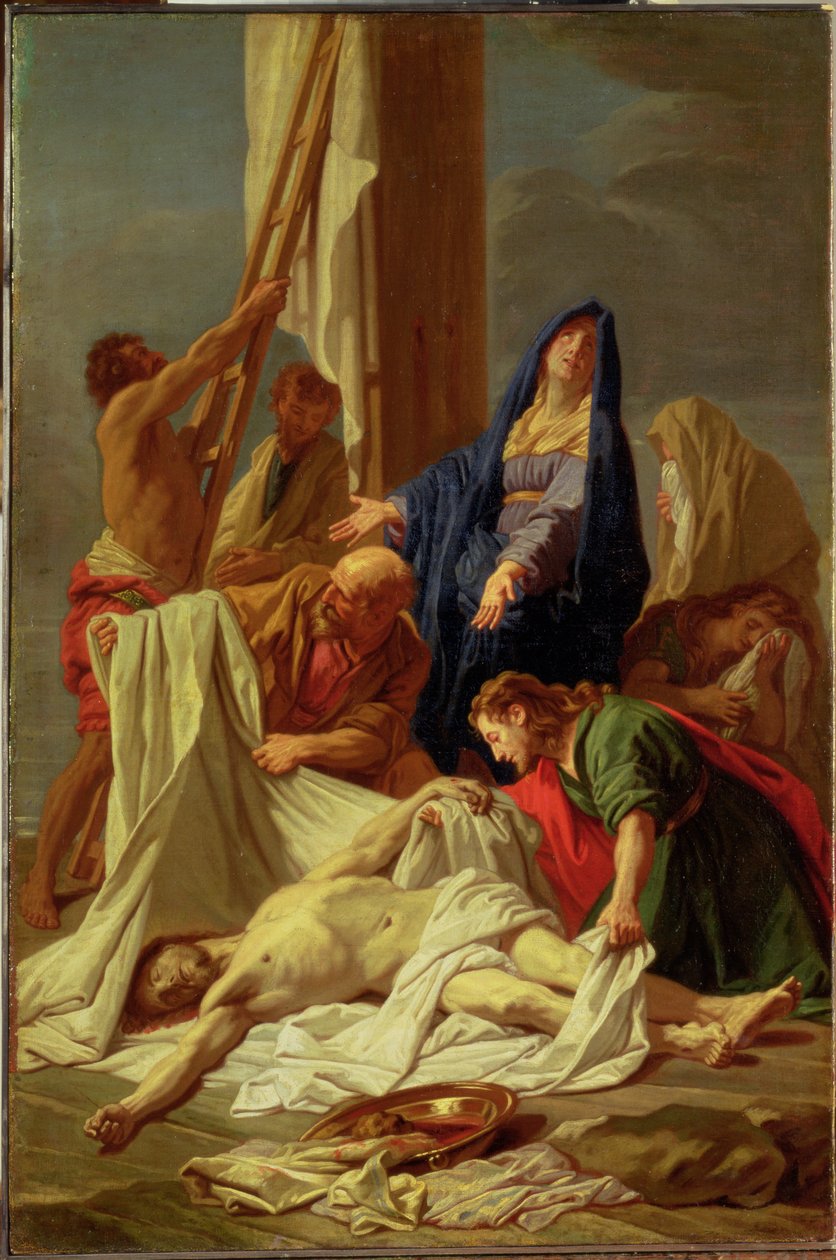 A keresztről való leszállás, 1704-10 alkotó: Jean Baptiste Jouvenet