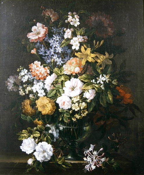 Virágcsendélet (olaj, vászon) alkotó: Jean Baptiste Monnoyer