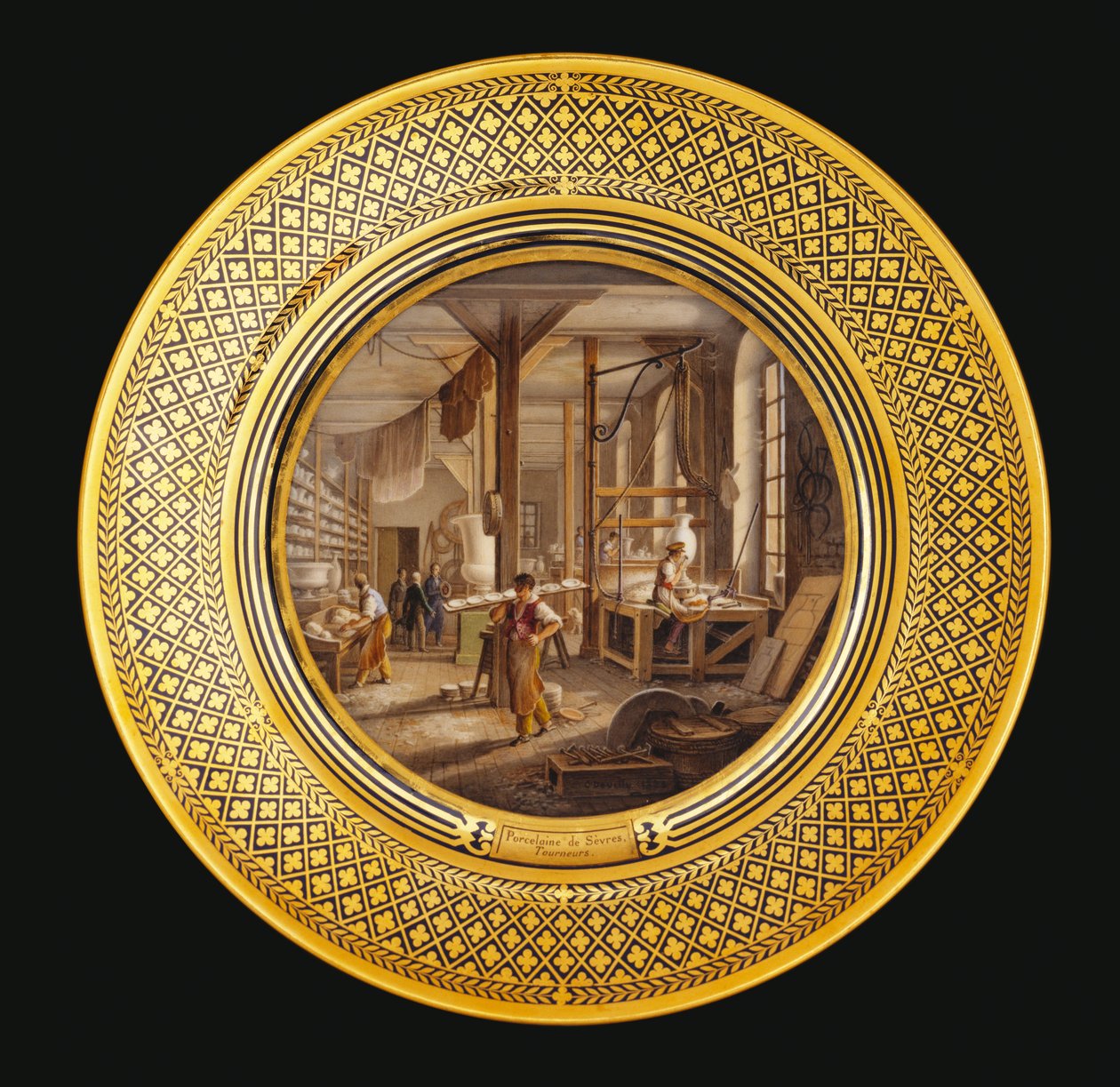 Sevres porcelán, 1820-1835 körül (porcelán) alkotó: Jean Charles Develly