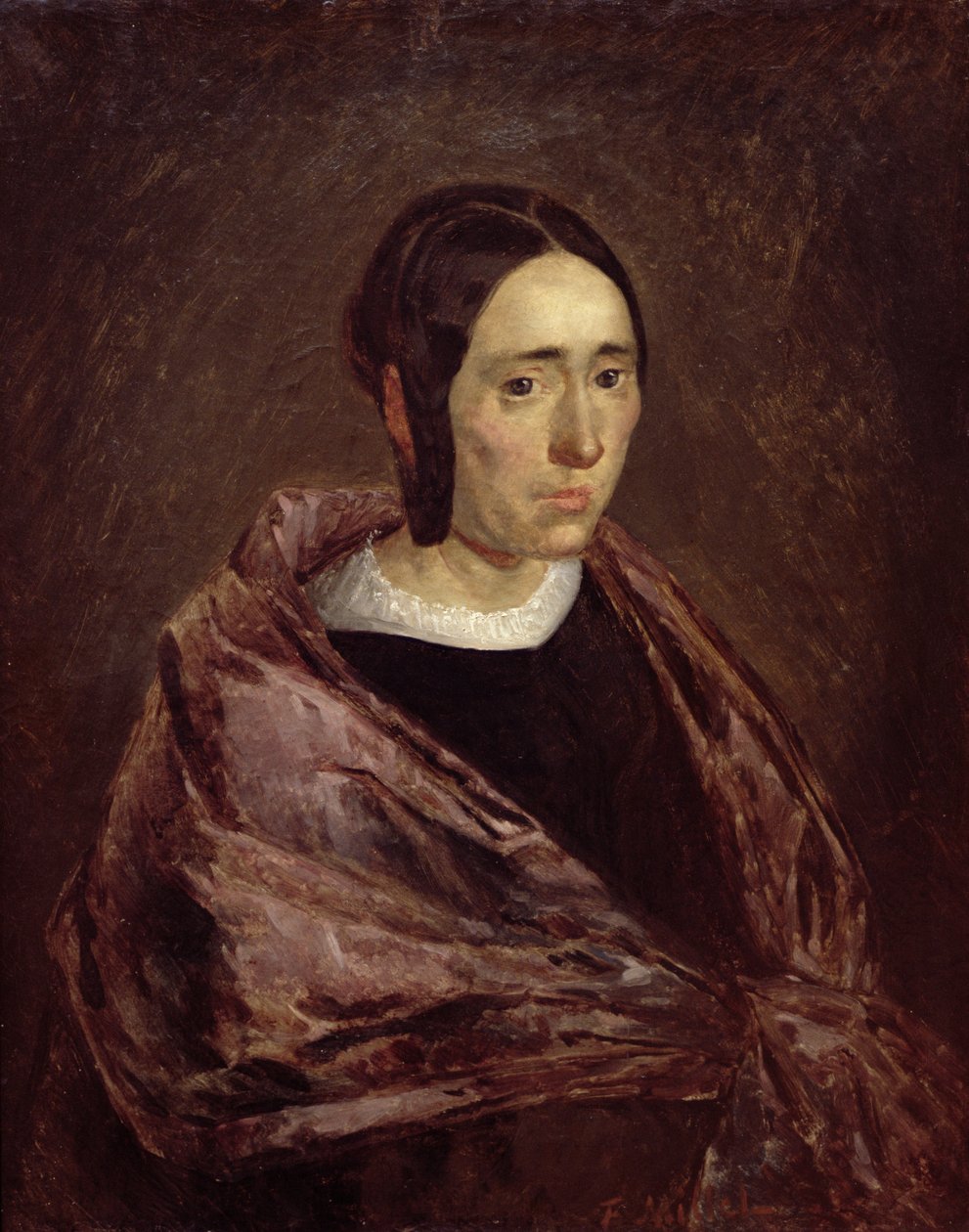 Catherine Roumy portréja alkotó: Jean Francois Millet