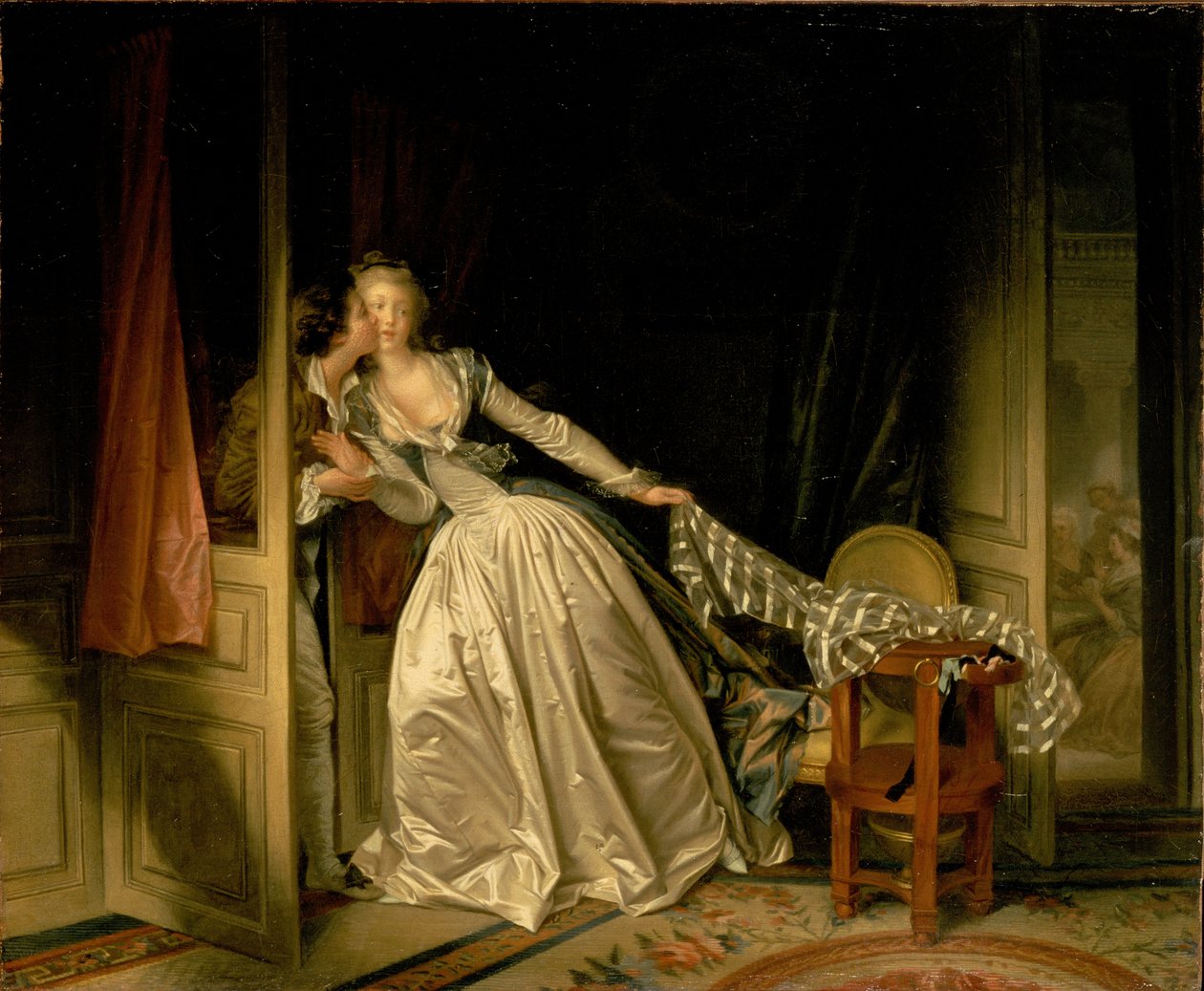 Az ellopott csók alkotó: Jean Honore Fragonard
