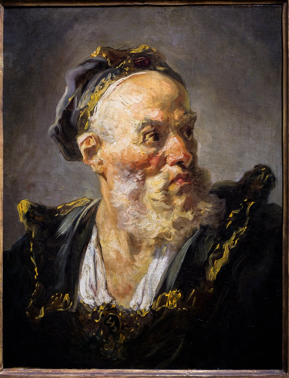 Öregember feje alkotó: Jean Honore Fragonard