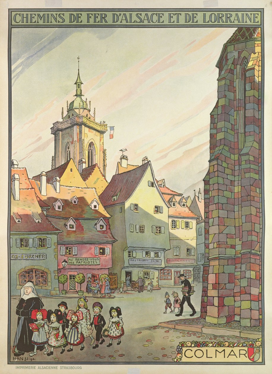 Colmar plakát alkotó: Jean Jacques Waltz