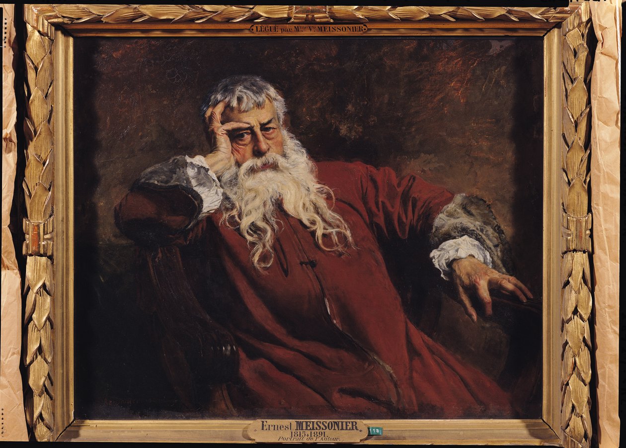 Önarckép alkotó: Jean Louis Ernest Meissonier