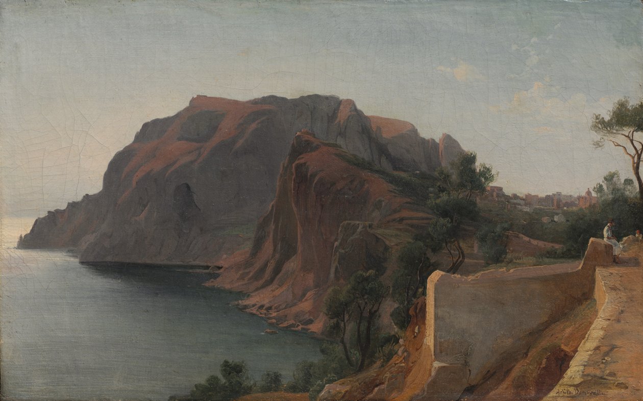 Capri, c. 1845. alkotó: Jean Achille Benouville