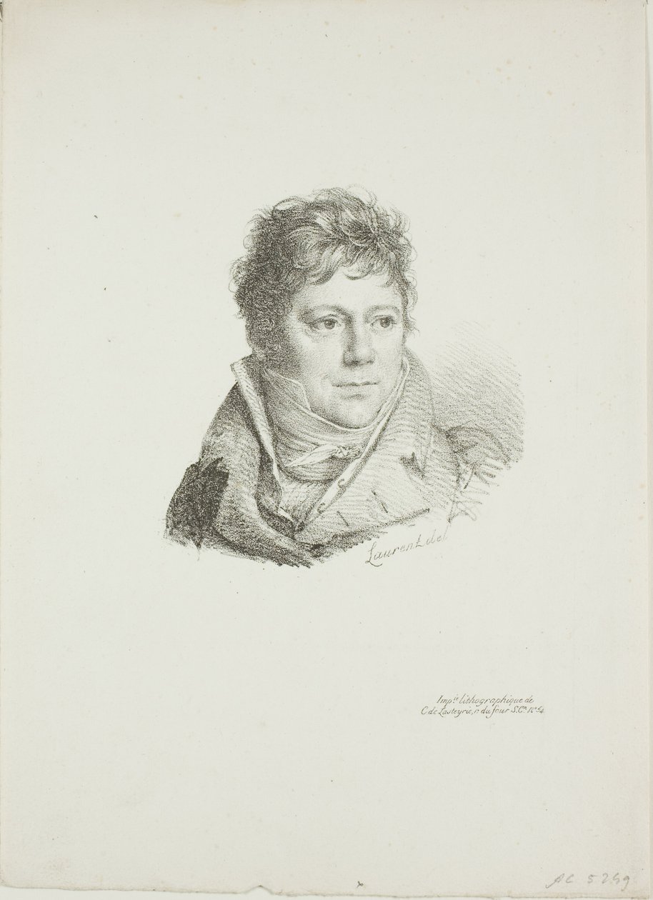 M. Chenard portréja alkotó: Jean Antoine Laurent