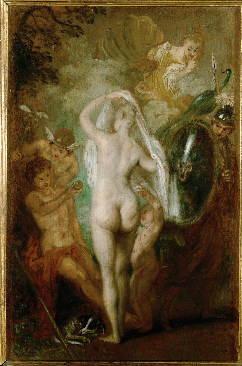 A párizsi ítélet ... alkotó: Jean Antoine Watteau